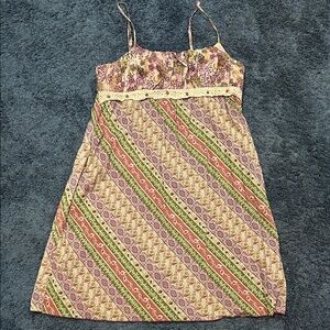 Xhilaration Multicolor Boho Dress